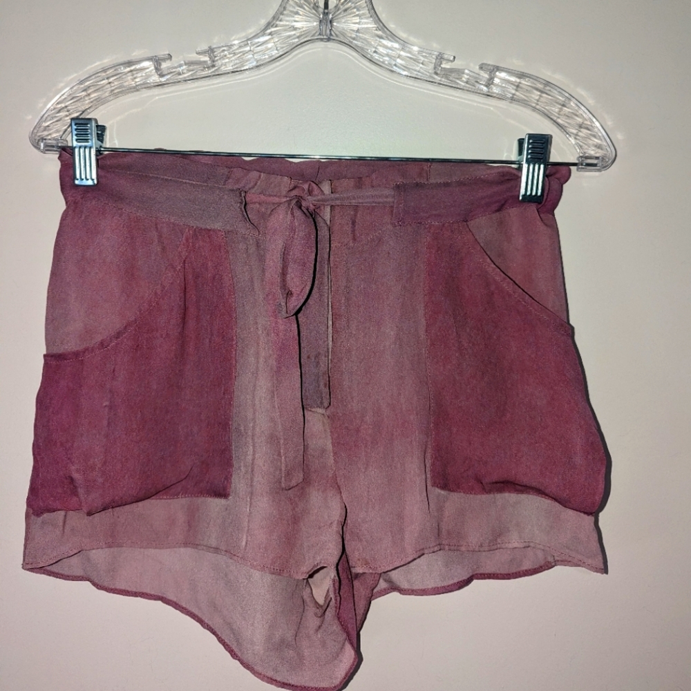 Sheer Purple Shorts